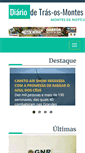 Mobile Screenshot of diariodetrasosmontes.com